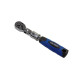 US Pro 1/4&quot; Dr Flexi Head Extendable Ratchet