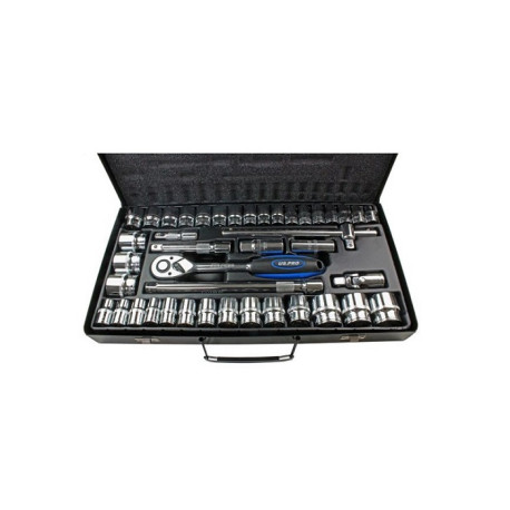 US Pro 42PC 1/2" Dr AF & Metric Socket Set