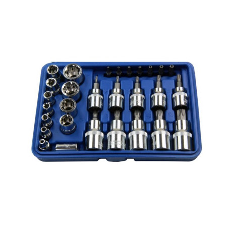 US Pro 29PC Torx Socket and Bit Set