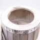 Beer Barrel Stool - Whitewash