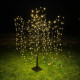 Weeping Willow Tree - 180cm Black 400 Warm White LED