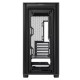 Asus A21 Gaming Case w/ Glass Window, Micro ATX, Mesh Front, 380mm GPU &amp; 360mm Radiator Support, Asus BTF Compatible, Black