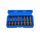 US PRO 8Pc 1/2&quot; Dr Impact Spline Bit Sockets