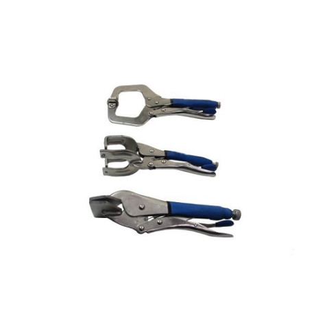 US Pro 3Pc Locking Clamp Set