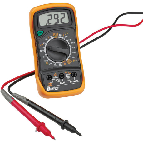 Clarke CDM10C Digital Multimeter - 5 Function