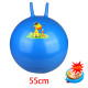 Extra Large and Thicker 55cm Inflatable Space Hopper Cute Animal Printed Bounce Balls - Blue