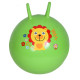 Extra Large and Thicker 55cm Inflatable Space Hopper Cute Animal Printed Bounce Balls - Green