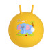 Extra Large and Thicker 55cm Inflatable Space Hopper Cute Animal Printed Bounce Balls - Yellow