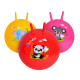 Extra Large and Thicker 55cm Inflatable Space Hopper Cute Animal Printed Bounce Balls - Red