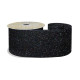 Black Glitter Wired Ribbon (63mm x 10y)