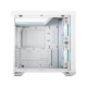 Fractal Design Torrent Compact (White TG RGB) Gaming Case w/ Clear Glass Window, E-ATX, 2 RGB Fans, Fan Hub, RGB Strip on PSU Sh