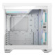 Fractal Design Torrent Compact (White TG RGB) Gaming Case w/ Clear Glass Window, E-ATX, 2 RGB Fans, Fan Hub, RGB Strip on PSU Sh