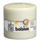 Ivory Bolsius 3-Wick Mammoth Pillar Candle (150/150 mm)