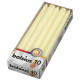 Bolsius Ivory Tapered Candles (Pack 10)