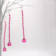 25cm Fuchsia Balloon Prism Garland