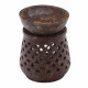 Small Soapstone Oil Burner 8cm - Classic