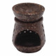 Small Soapstone Oil Burner 8cm - Classic