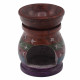 Soapstone Oil Burner 10cm - Hamsa - Five Colours