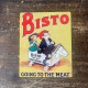 Ah Bisto Horse - Metal Advertising Wall Sign