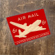 Air Mail Stamp - Metal Wall Sign