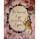 Alice In Wonderland  Hurrier  - Metal Vintage Wall Sign