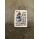 Alice in wonderland , I knew who i was, but i&#039;ve changed - Metal Advertising Wall Sign