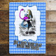 Alice in wonderland But I dont want to go among mad people - Metal Wall Sign