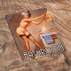 Bathroom Bath Door Sign Personalised With Any Name / Text - Pin Up Girl In Bath- Metal Sign