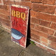 BBQ Barbeque Metal Wall Sign