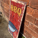 BBQ Barbeque Metal Wall Sign