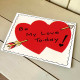 Be Mine valentine,  Metal Travel Wall Sign