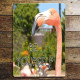 Be Yourself Flamingo - Metal Humour Wall Sign