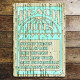 Beach Rules Metal Sign Humorous Plaque