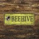 Beehive Bumble Bee Honey - Metal Advertising Wall Sign