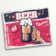 Beer Cheers Pint Drink Retro - Metal Humour Wall Sign