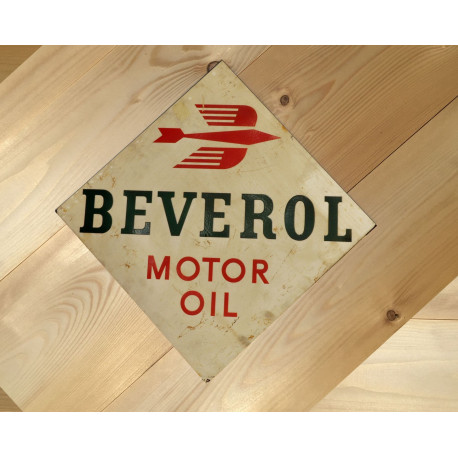 Beverol Motor Oil - Metal Street Sign Wall Sign