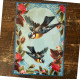 Blue Birds Collage - Metal Humour Wall Sign