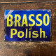 Brasso Metal Polish - Metal Advertising Wall Sign