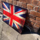 British Union Jack Flag Vintage - Metal Travel Wall Sign