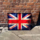 British Union Jack Flag Vintage - Metal Travel Wall Sign