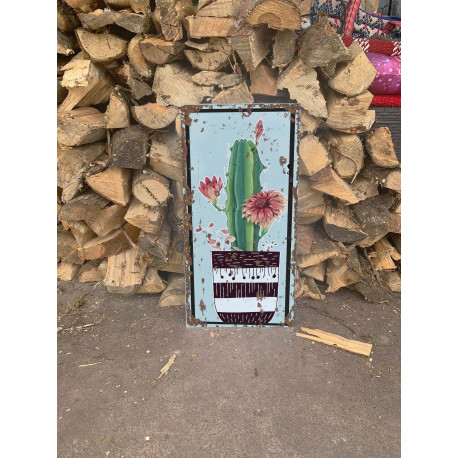 Cactus -   Metal Wall Sign