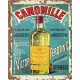 Camomille liqueur Drink bottle  - Metal Sign Plaque (1)