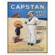 Capstan Navy Cut Tobacco &amp; Cigarettes - Metal Advertising Wall Sign