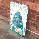 Christmas Tree illustration - Metal Vintage Wall Sign