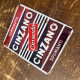 Cinzano Vermouth Metal Sign Plaque