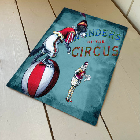 Circus Monkey - Metal Circus Wall Sign