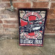 Classic Hotrod Vintage Iron garage - Metal Retro Wall Sign