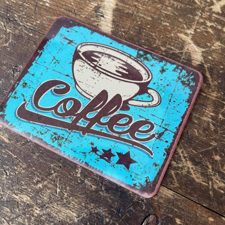 Coffee - Metal Vintage Wall Sign