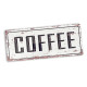 Coffee - Metal Vintage Wall Sign Kitchen