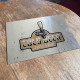 Cold Beer Mirror  - Pub BAr Mirroed Metal Wall Sign